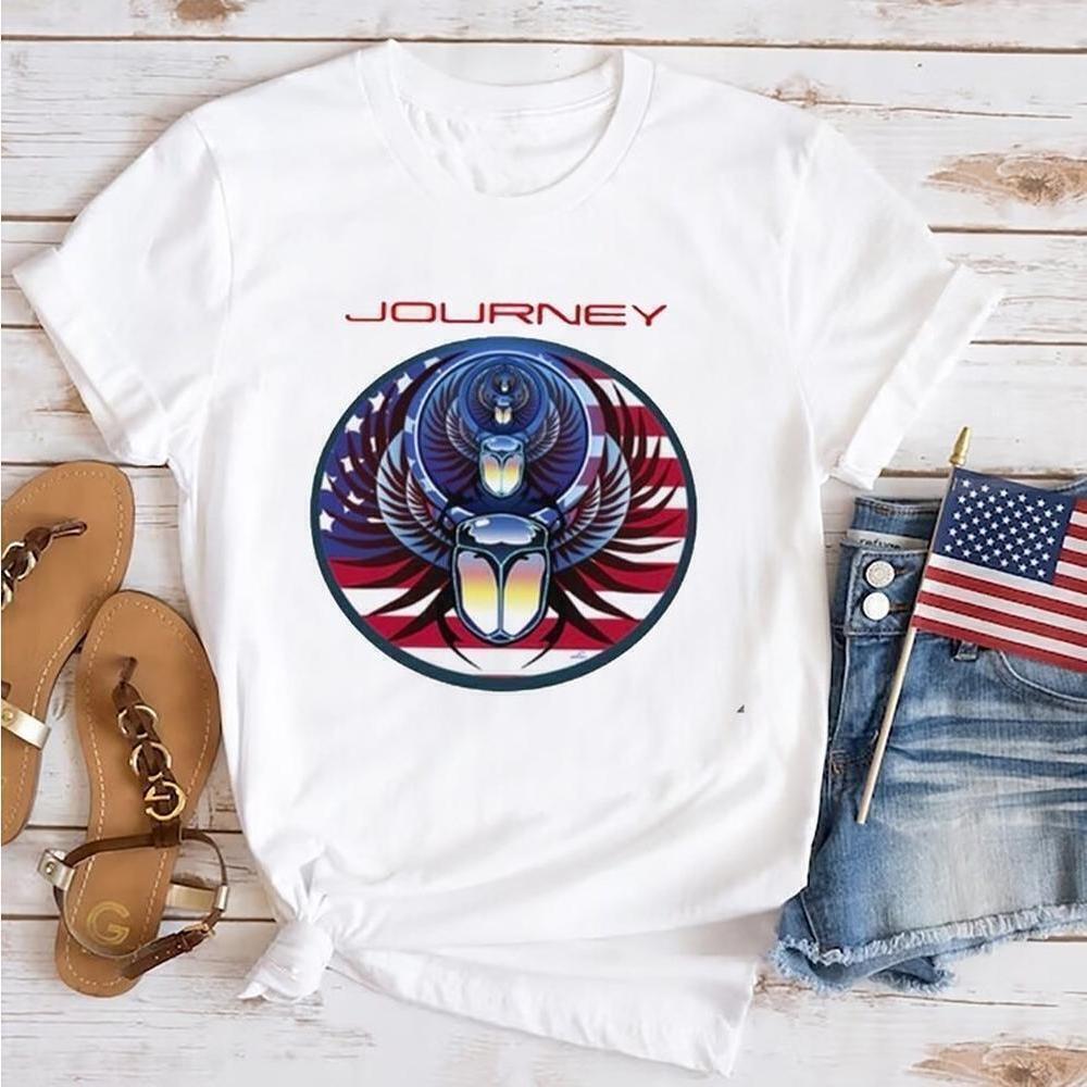 Journey Freedom Tour  Classic Rock Concert T-Shirt